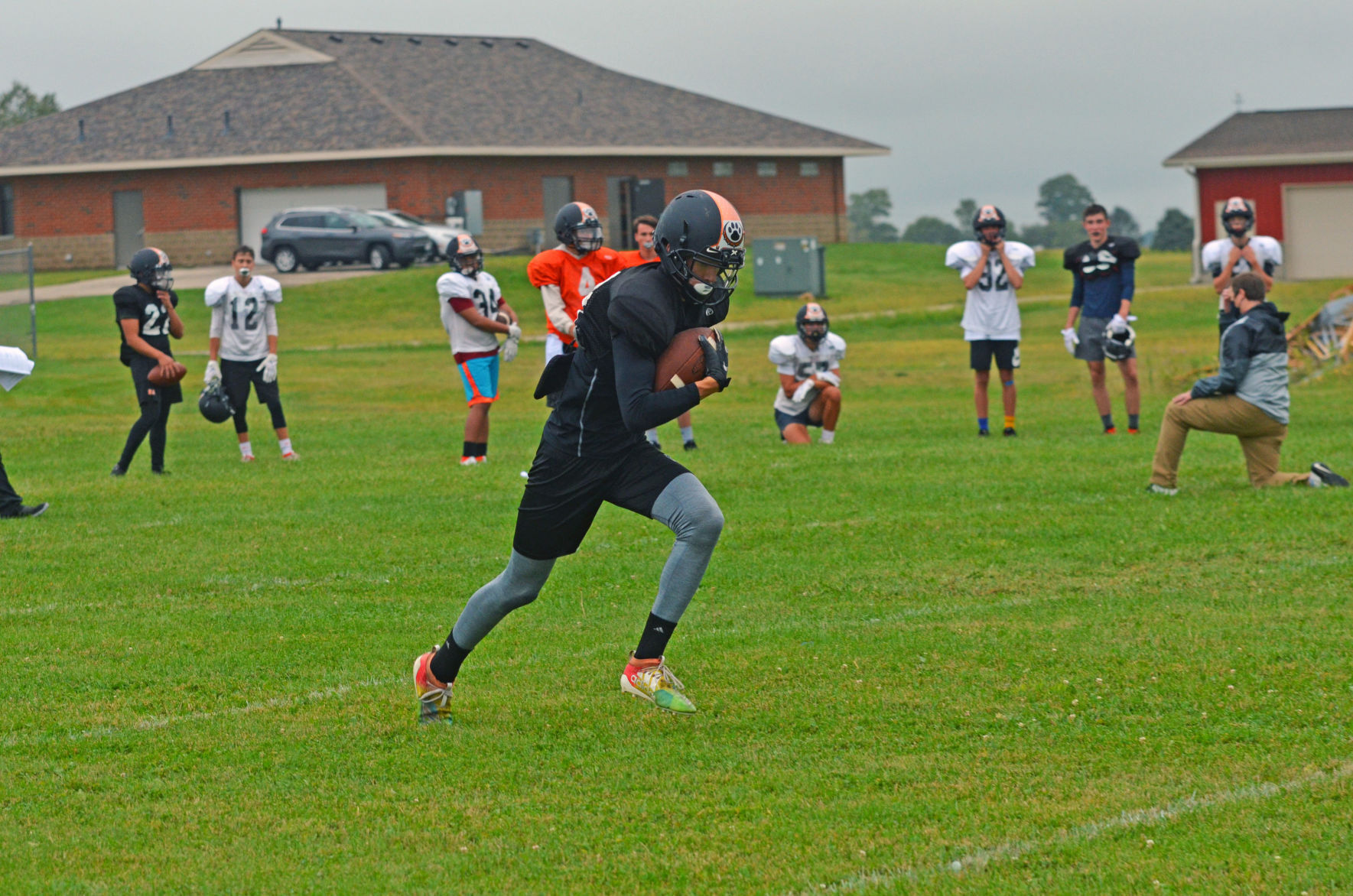 Bay Football Practice